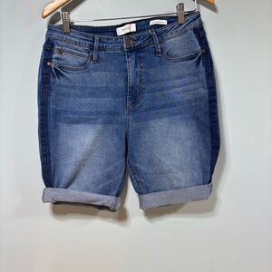 Skinnygirl Dark Blue Jean‎ Shorts